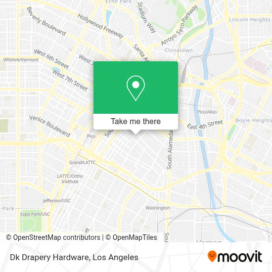 Dk Drapery Hardware map