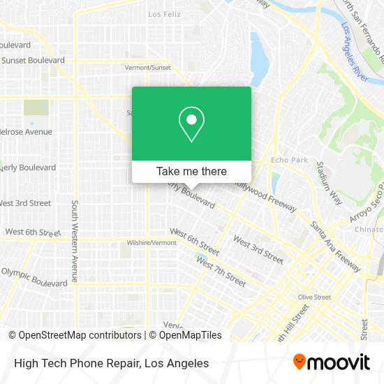 High Tech Phone Repair map