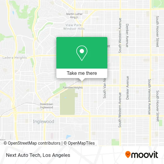 Next Auto Tech map
