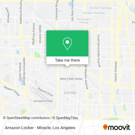 Amazon Locker - Miracle map