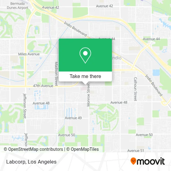 Labcorp map