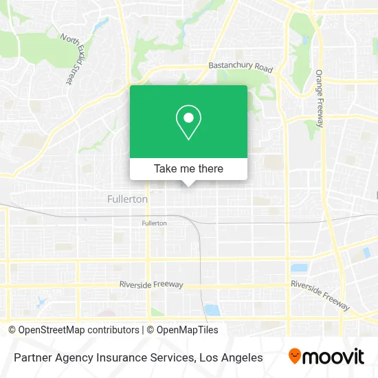 Partner Agency Insurance Services map