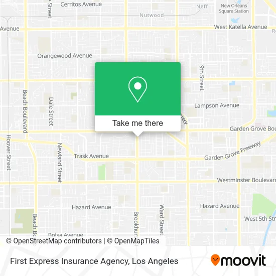 First Express Insurance Agency map