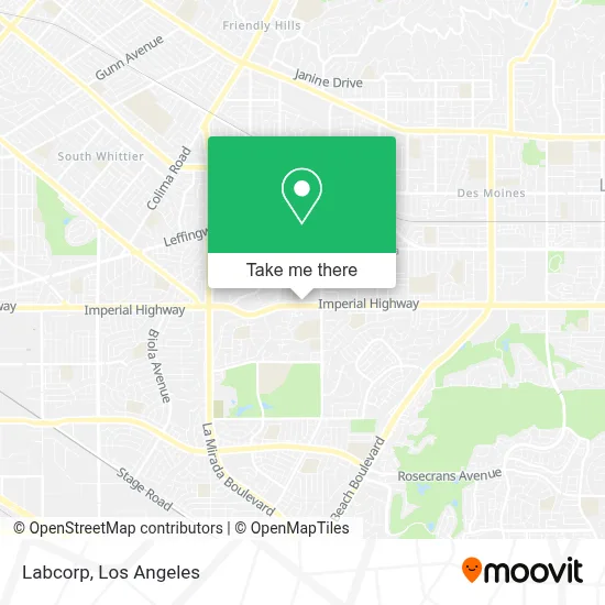 Labcorp map