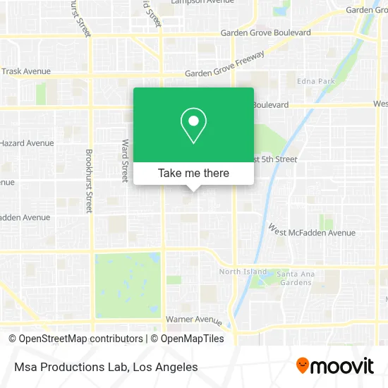 Msa Productions Lab map