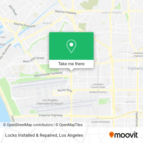 Locks Installed & Repaired map