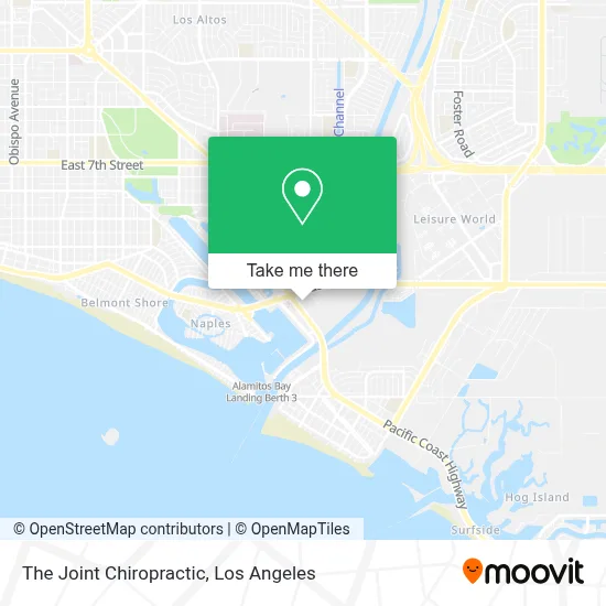 The Joint Chiropractic map