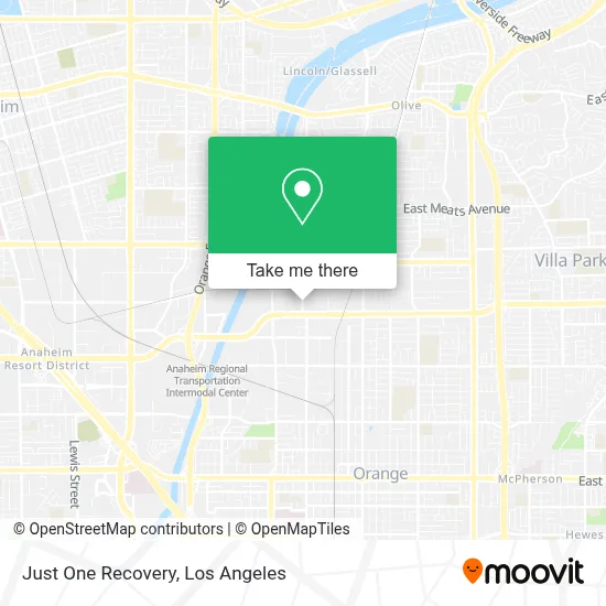 Just One Recovery map