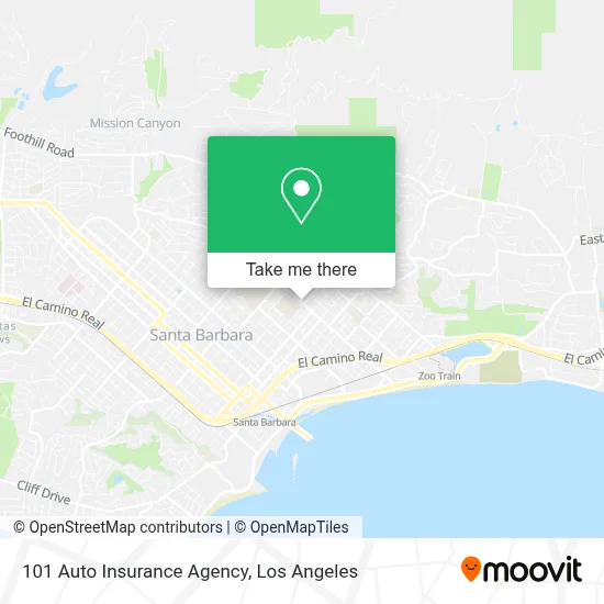101 Auto Insurance Agency map