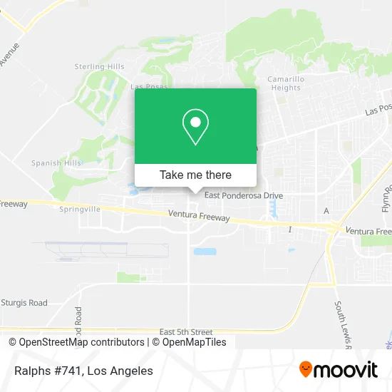 Ralphs #741 map