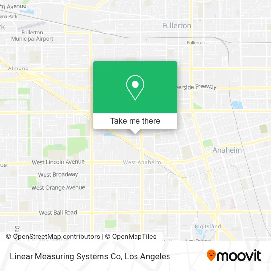 Linear Measuring Systems Co map