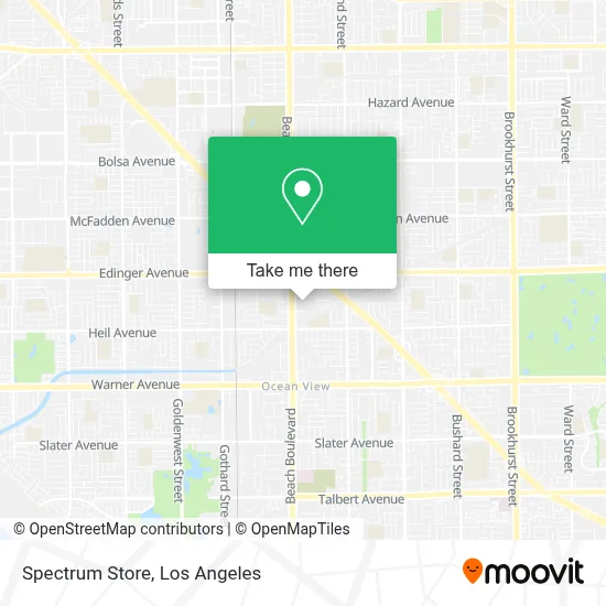 Spectrum Store map
