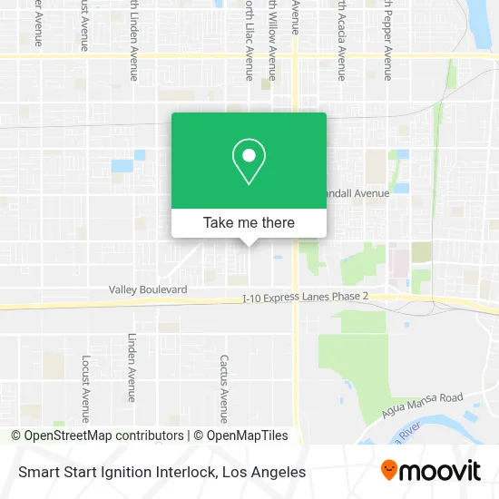 Smart Start Ignition Interlock map