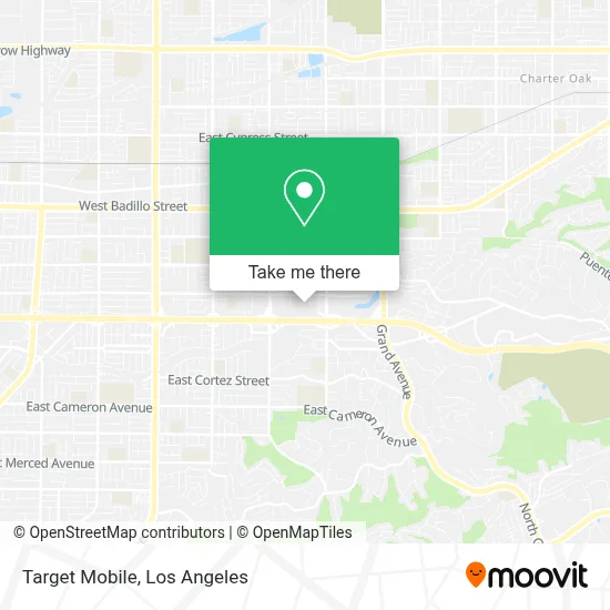 Target Mobile map