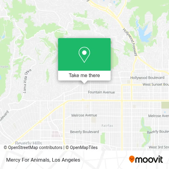 Mercy For Animals map