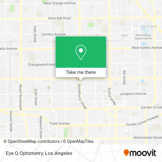 Eye Q Optometry map