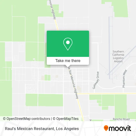 Raul's Mexican Restaurant map