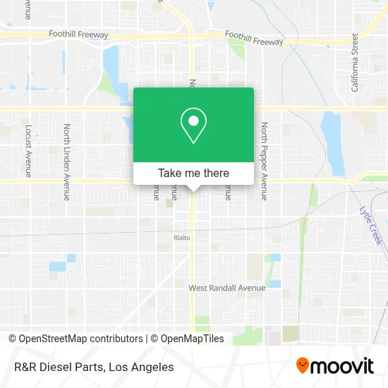R&R Diesel Parts map
