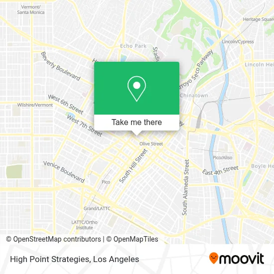 High Point Strategies map