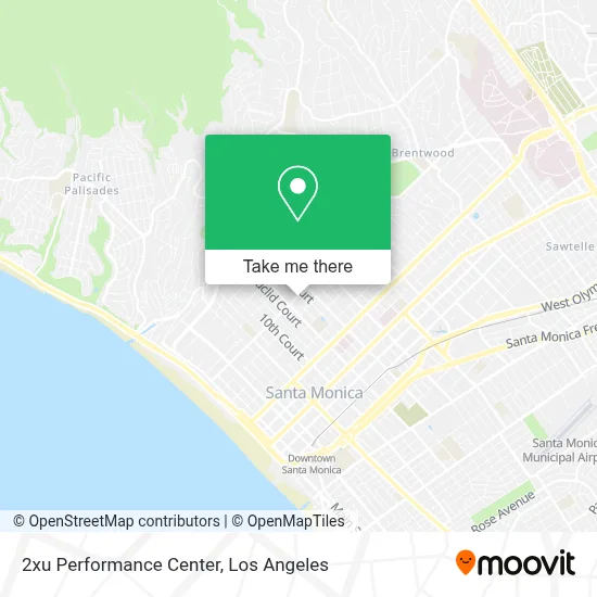 2xu Performance Center map