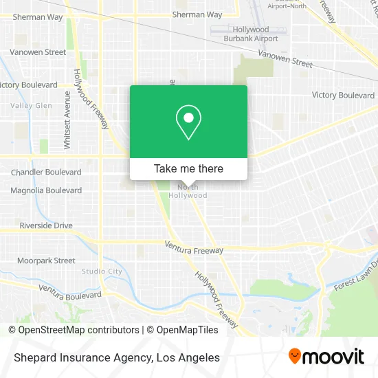 Shepard Insurance Agency map