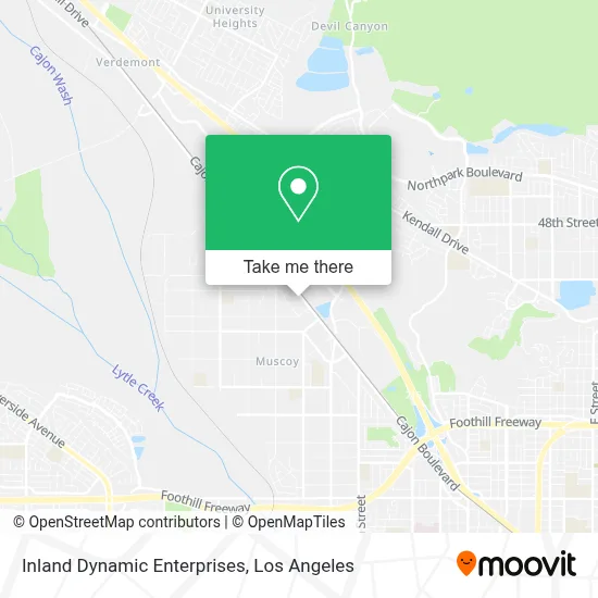 Inland Dynamic Enterprises map
