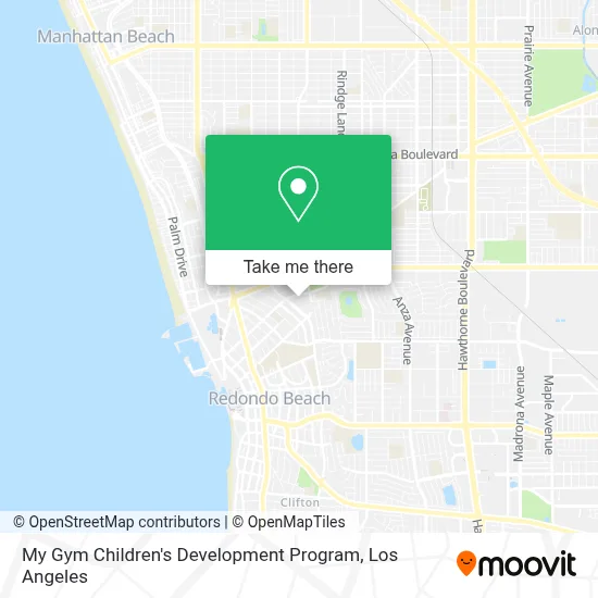 My Gym Children's Development Program map