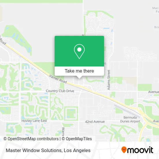 Master Window Solutions map
