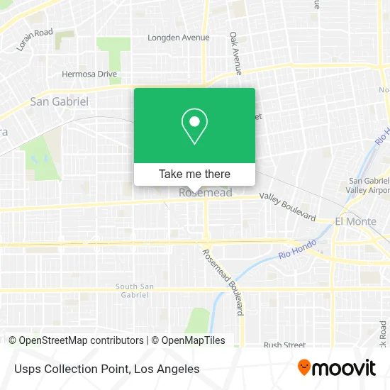 Usps Collection Point map