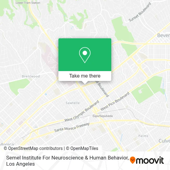 Semel Institute For Neuroscience & Human Behavior map