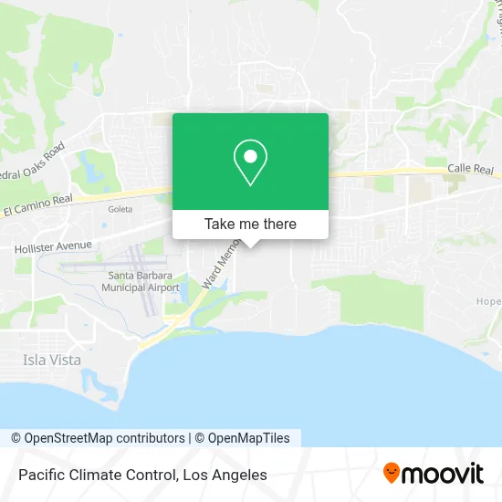 Pacific Climate Control map