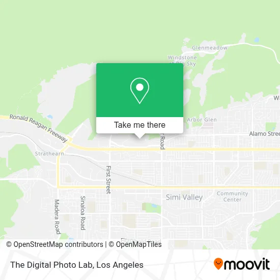 The Digital Photo Lab map