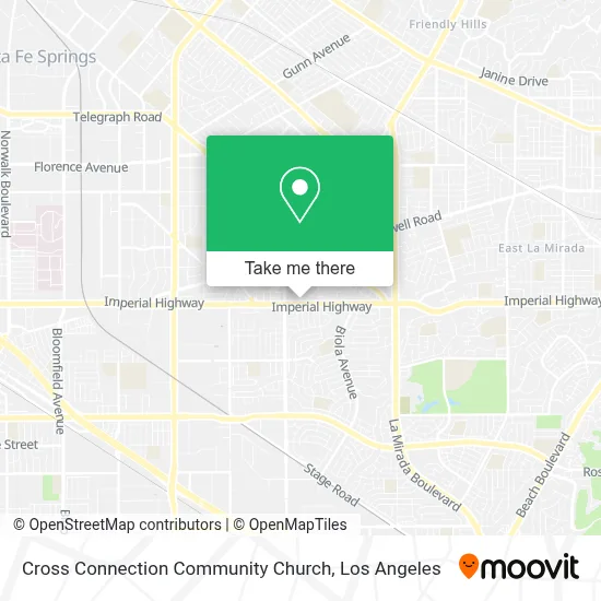 Cross Connection Community Church map
