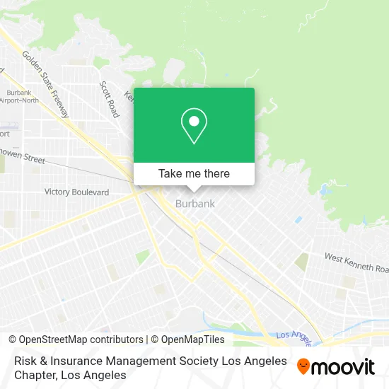 Risk & Insurance Management Society Los Angeles Chapter map