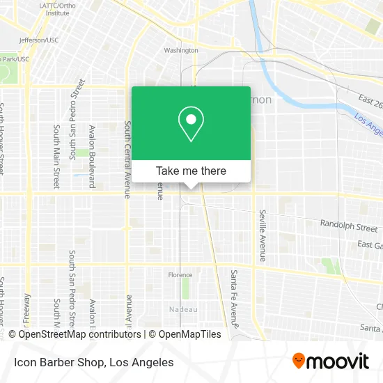 Icon Barber Shop map