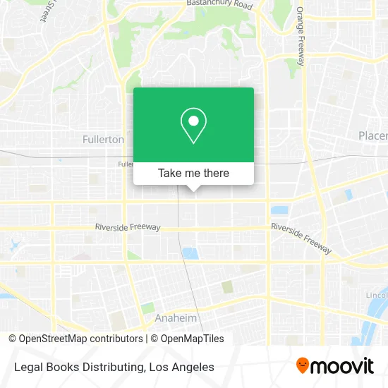Legal Books Distributing map
