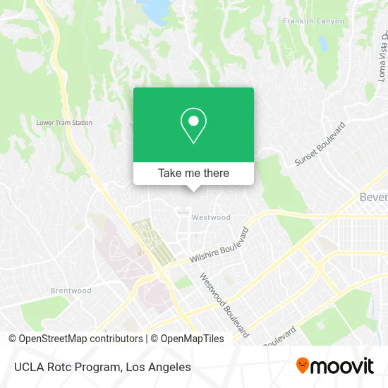 UCLA Rotc Program map