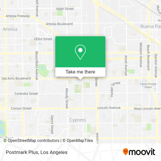 Postmark Plus map
