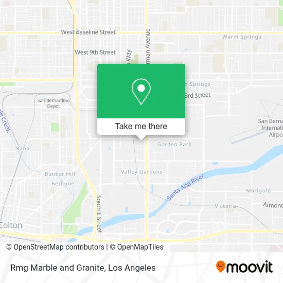 Rmg Marble and Granite map