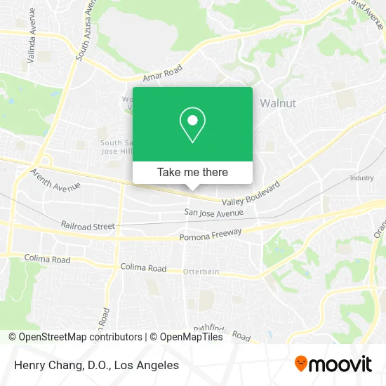 Henry Chang, D.O. map