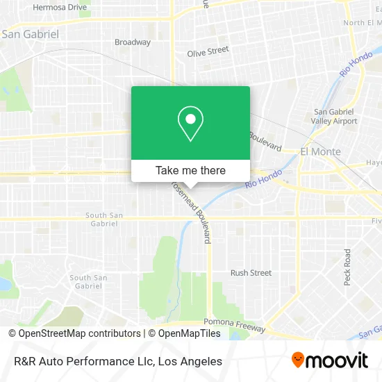 R&R Auto Performance Llc map