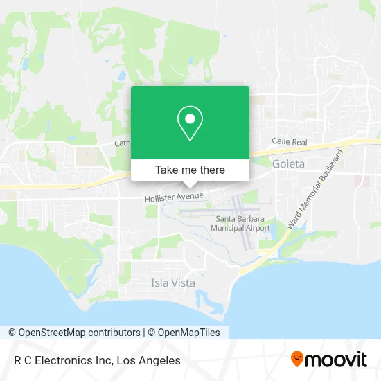 R C Electronics Inc map