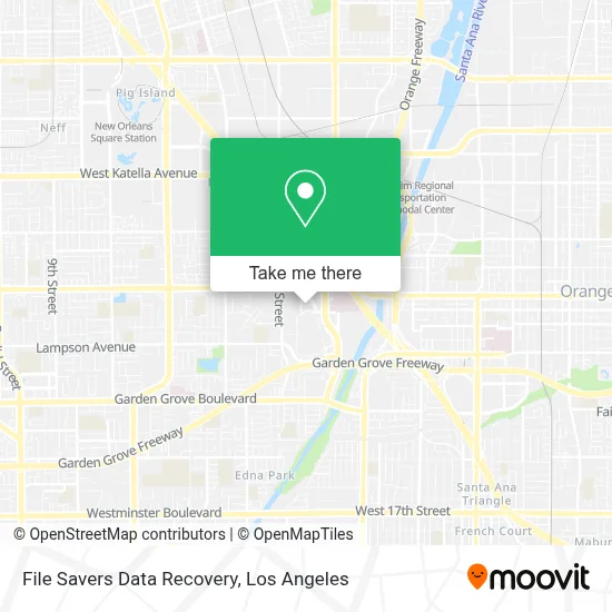 File Savers Data Recovery map