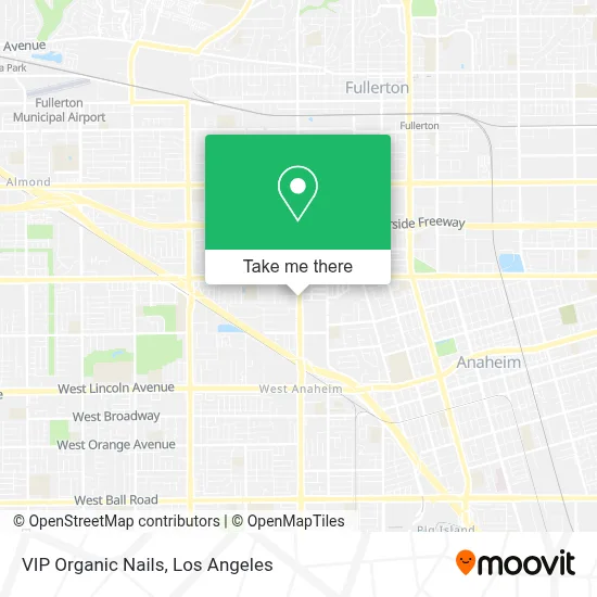 VIP Organic Nails map