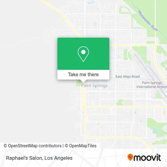 Raphael's Salon map