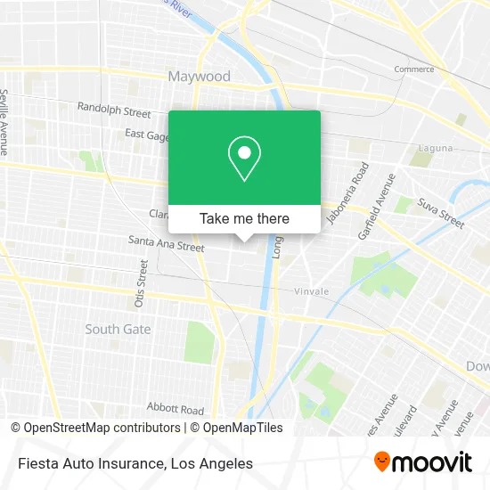 Fiesta Auto Insurance map