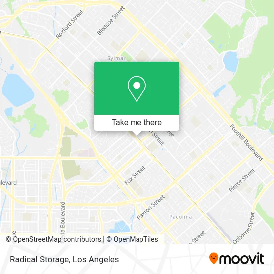 Radical Storage map