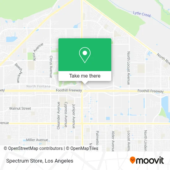 Spectrum Store map