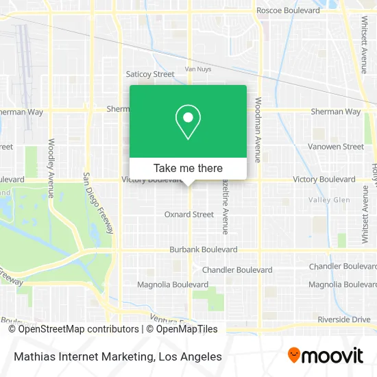 Mathias Internet Marketing map