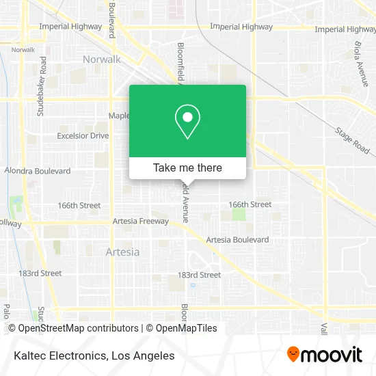 Kaltec Electronics map